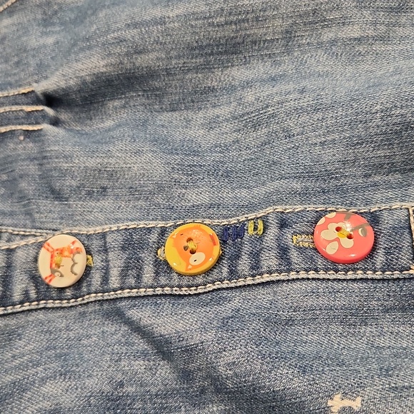 Next Denim dress - Size 4-5 - Picture 3 of 4